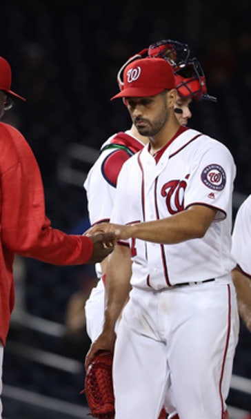 Diamondbacks beat Nationals in rain-shortened game